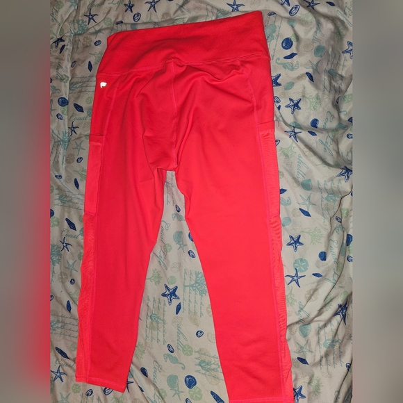 Fabletics Hot Pink Mila Pocket On-The-Go PowerHold High-Waisted Capri XL NWT - Picture 3 of 9